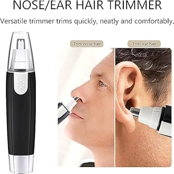 02 Unisex Designer Super Strong Adjustable Blade & 1 +1 FREE   NOSE & EAR TRIMMER