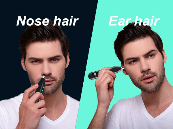 02 Unisex Designer Super Strong Adjustable Blade & 1 +1 FREE   NOSE & EAR TRIMMER