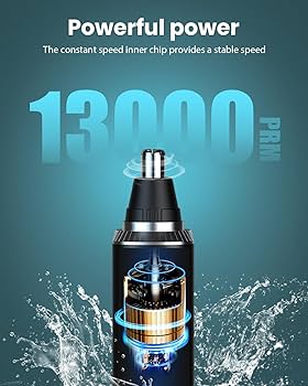 02 Unisex Designer Super Strong Adjustable Blade & 1 +1 FREE   NOSE & EAR TRIMMER