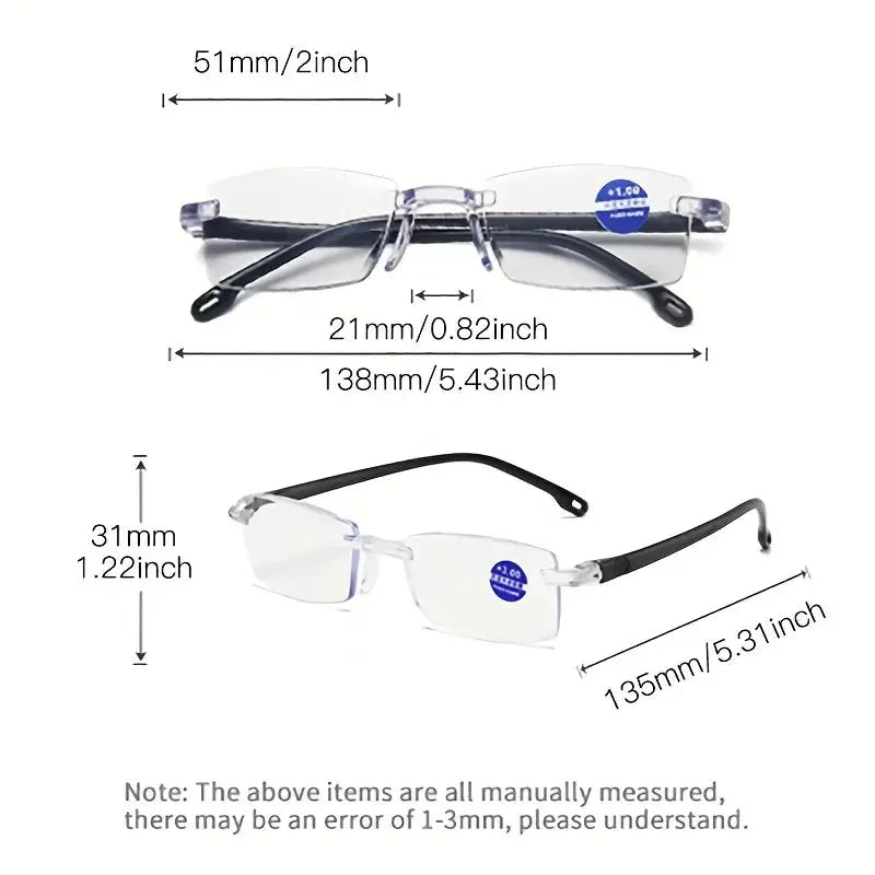 01 BUY 1 GET 2 FREE| Daily Use FAR & NEAR UNISEX READING GLASSES @ Just Rs.349/-