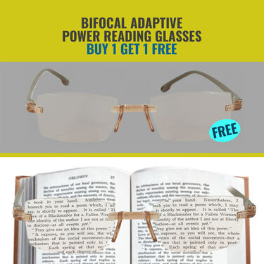 Bifocal Adaptive Power Reading Glasses – Buy 1 Get 1 FREE (BCORG9)