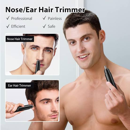 02 Unisex Designer Super Strong Adjustable Blade & 1 +1 FREE   NOSE & EAR TRIMMER